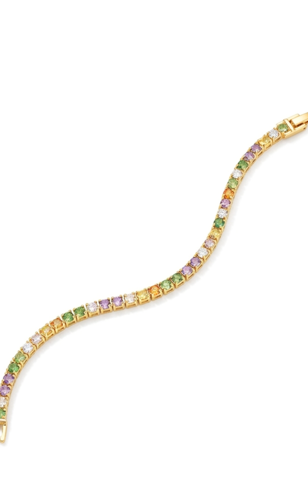 BRACCIALE TENNIS MULTICOLOR
