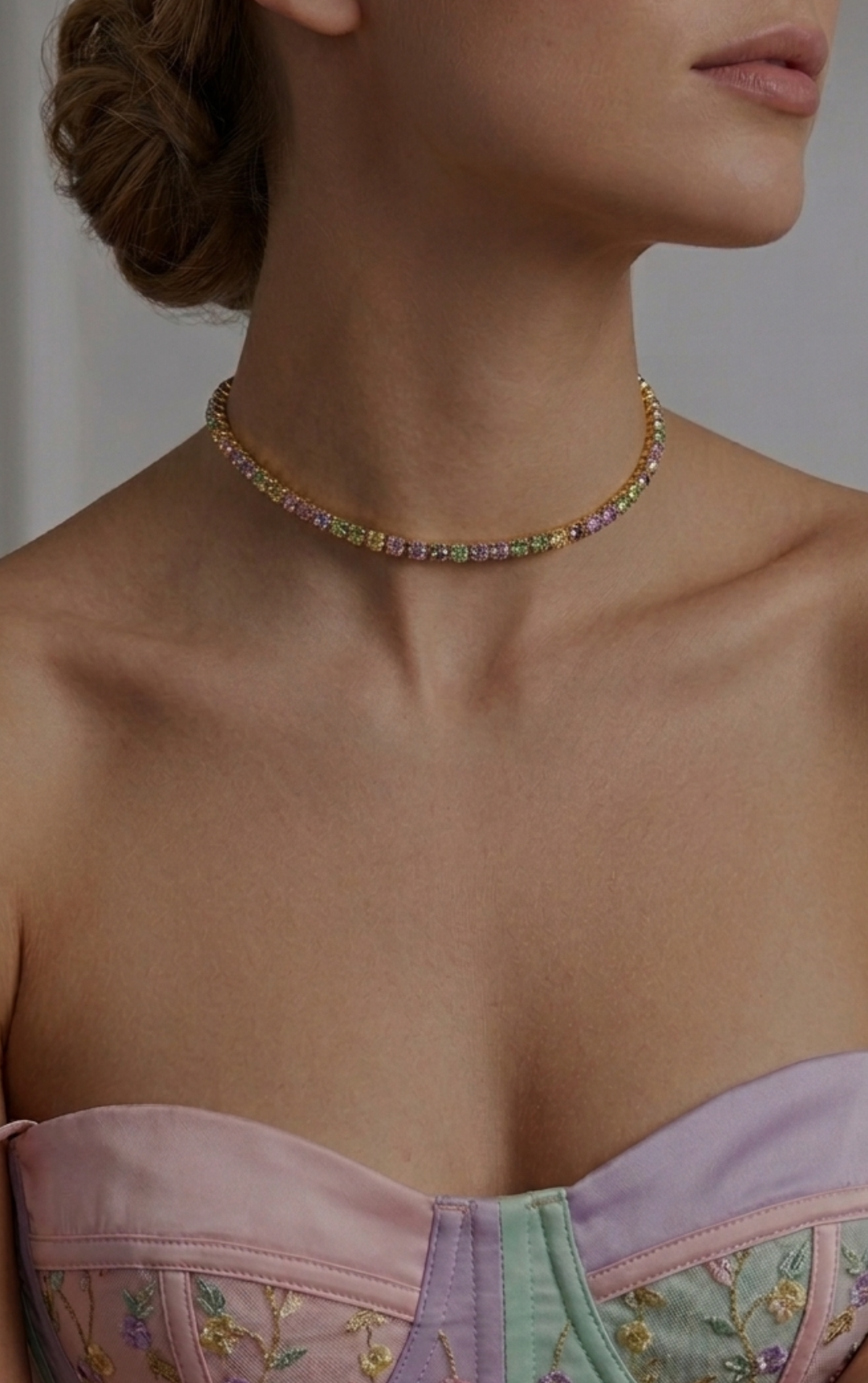 CHOKER TENNIS MULTICOLOR