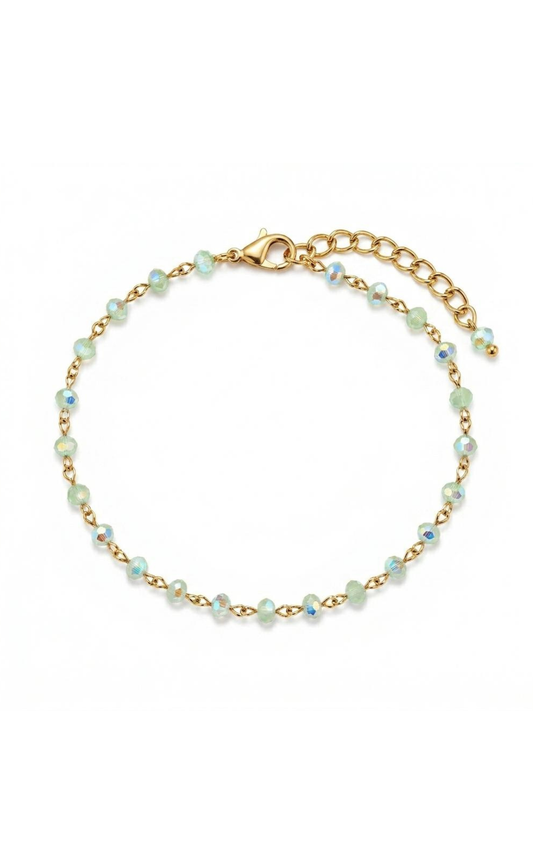 BRACCIALE CRISTALLO PERSONALIZZABILE GOLD