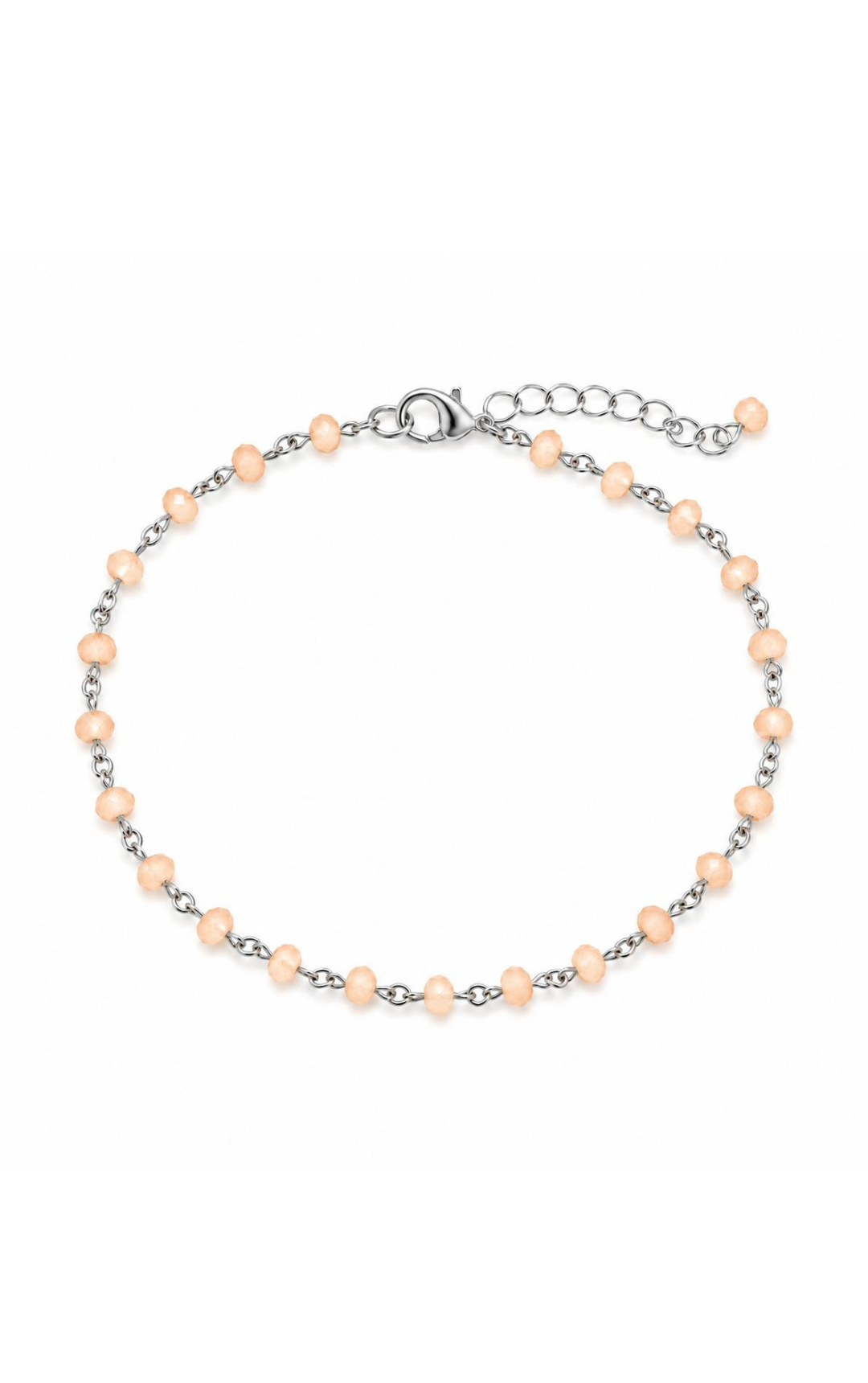 BRACCIALE CRISTALLO PERSONALIZZABILE SILVER