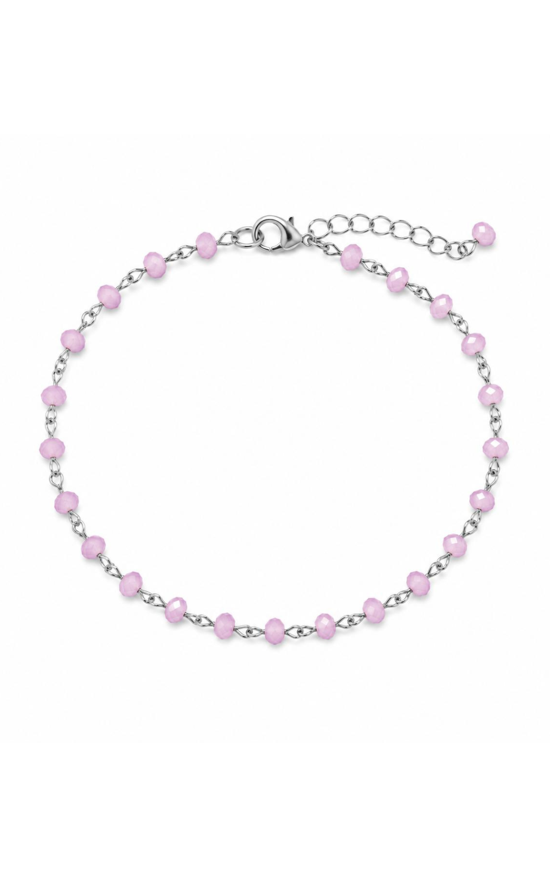 BRACCIALE CRISTALLO PERSONALIZZABILE SILVER