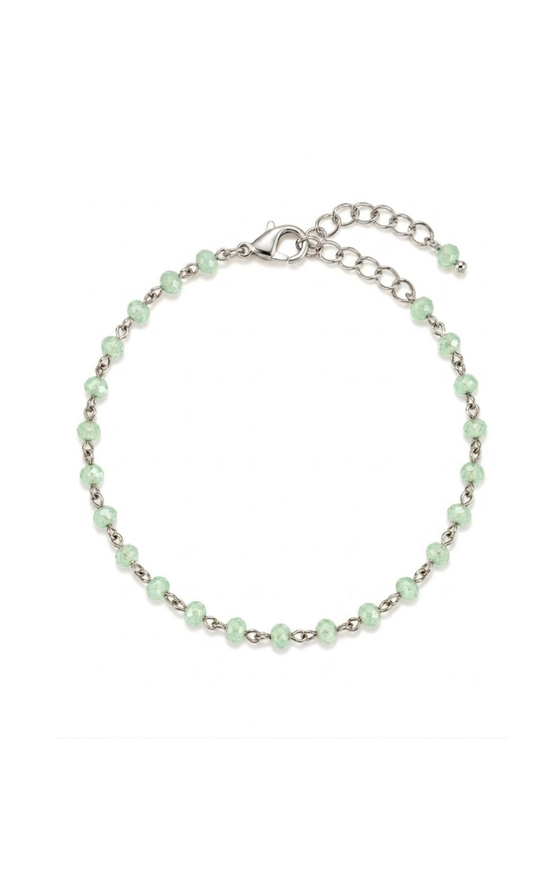 BRACCIALE CRISTALLO PERSONALIZZABILE SILVER