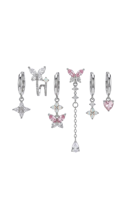 SET ORECCHINI BUTTERFLY