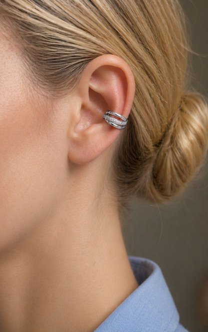 EARCUFF INTRECCIO