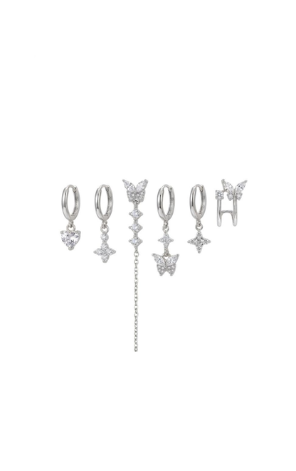 SET ORECCHINI BUTTERFLY