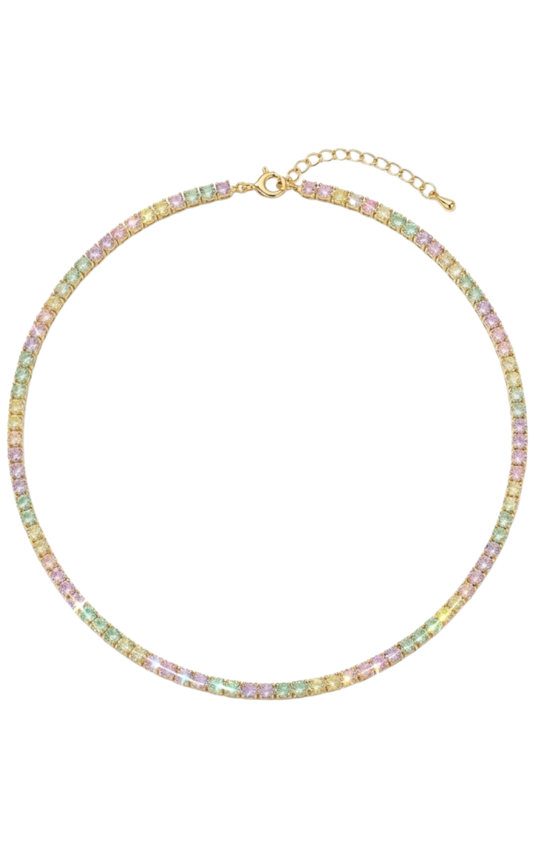 CHOKER TENNIS MULTICOLOR