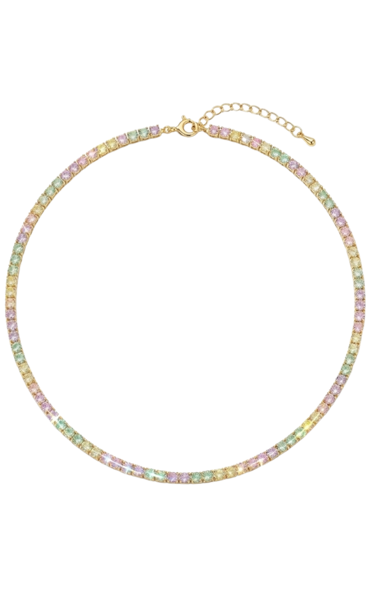 CHOKER TENNIS MULTICOLOR