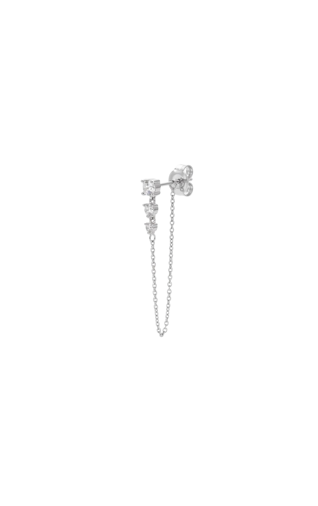 ORECCHINO TRIPLE CHAIN