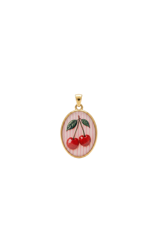 CIONDOLO CHERRY GOLD