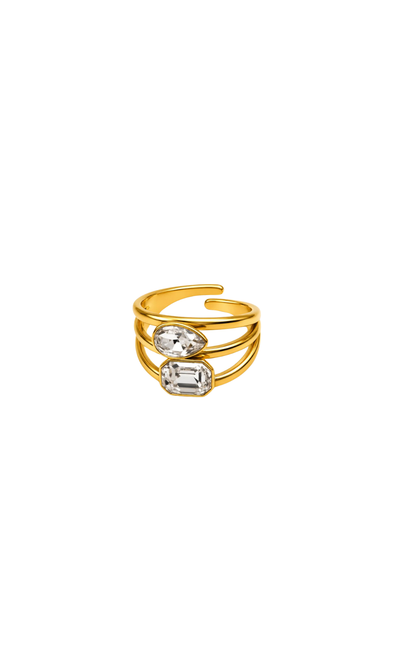 ANELLO DOUBLE GEMS