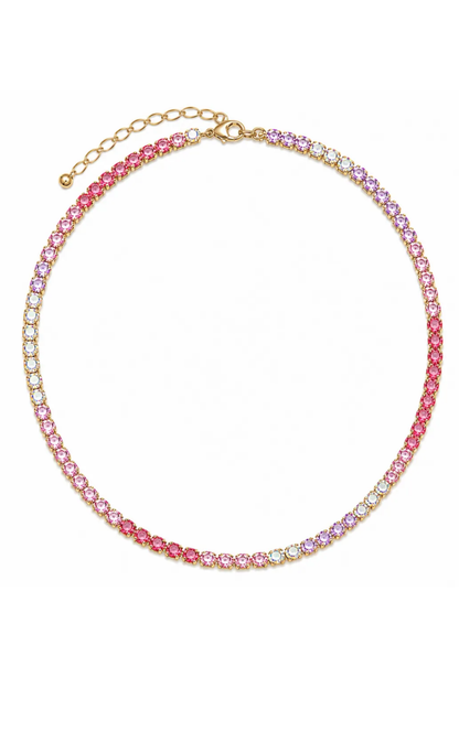 CHOKER TENNIS PINK