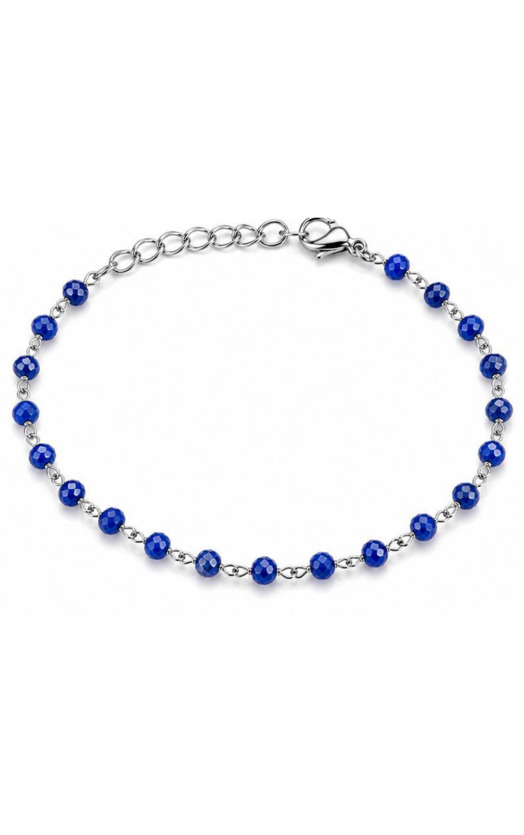 BRACCIALE CRISTALLO PERSONALIZZABILE SILVER