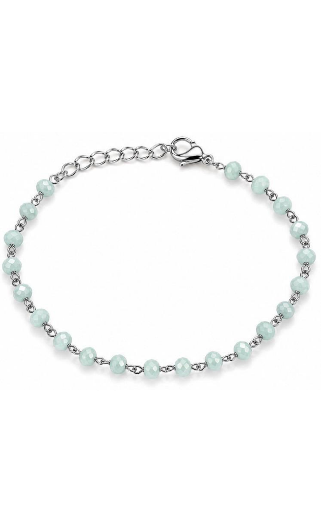 BRACCIALE CRISTALLO PERSONALIZZABILE SILVER