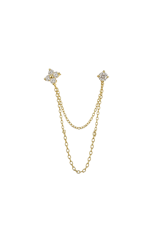 ORECCHINO DOT CHAIN