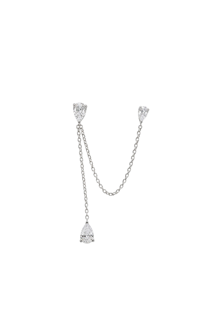 ORECCHINO DROP CHAIN