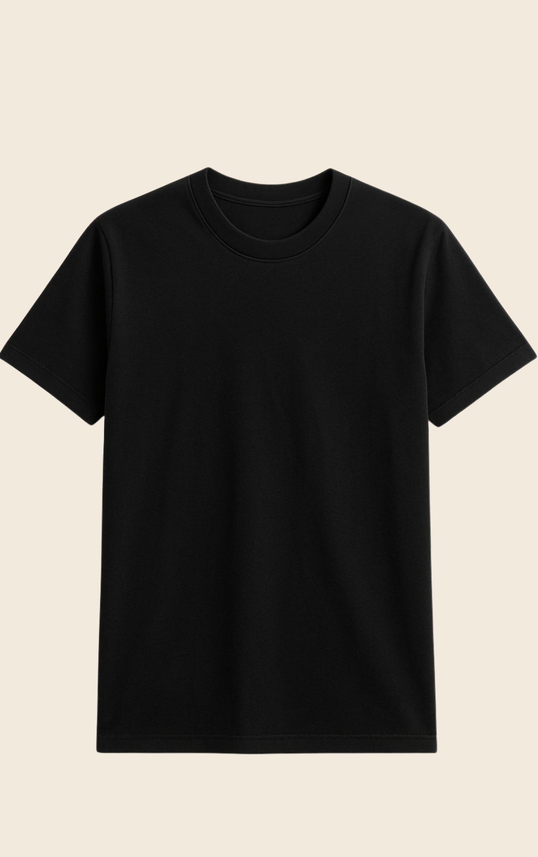 T-SHIRT PERSONALIZZABILE NERA