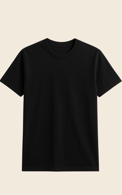 T-SHIRT PERSONALIZZABILE NERA