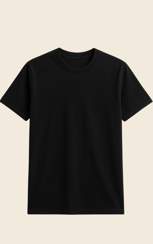 T-SHIRT PERSONALIZZABILE NERA