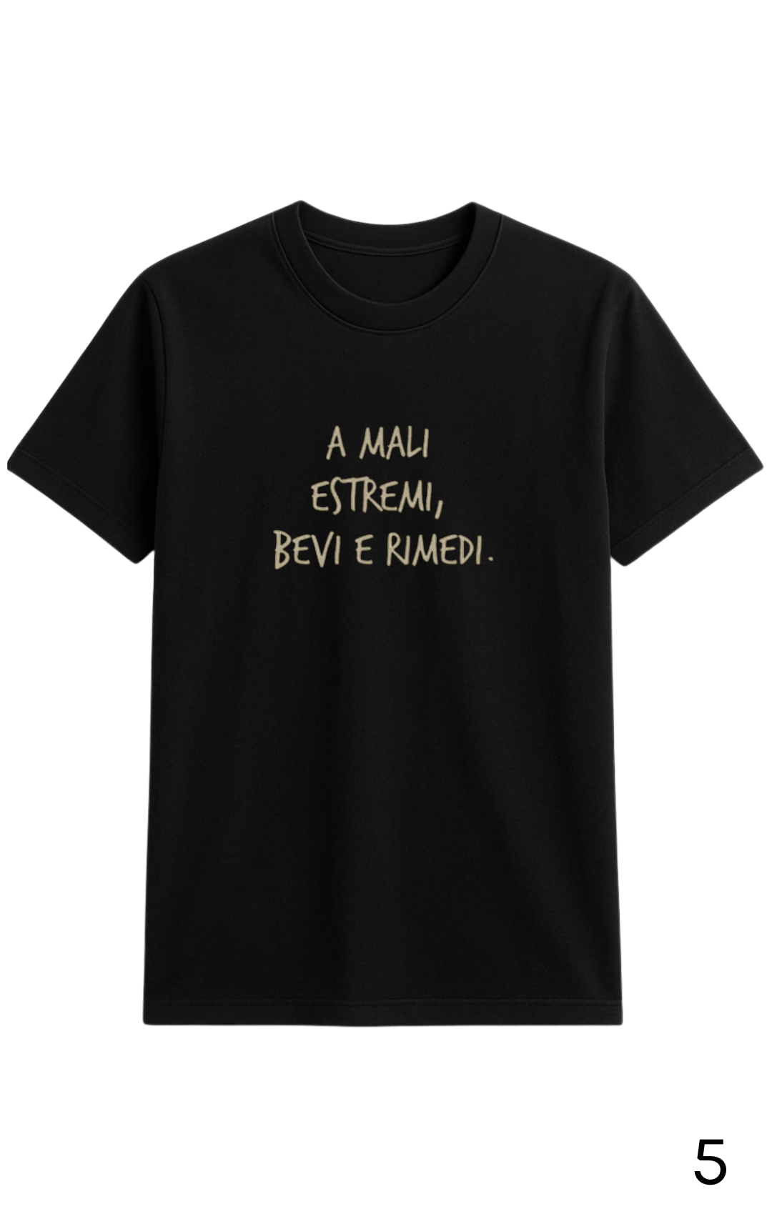 T-SHIRT PERSONALIZZATE NERE