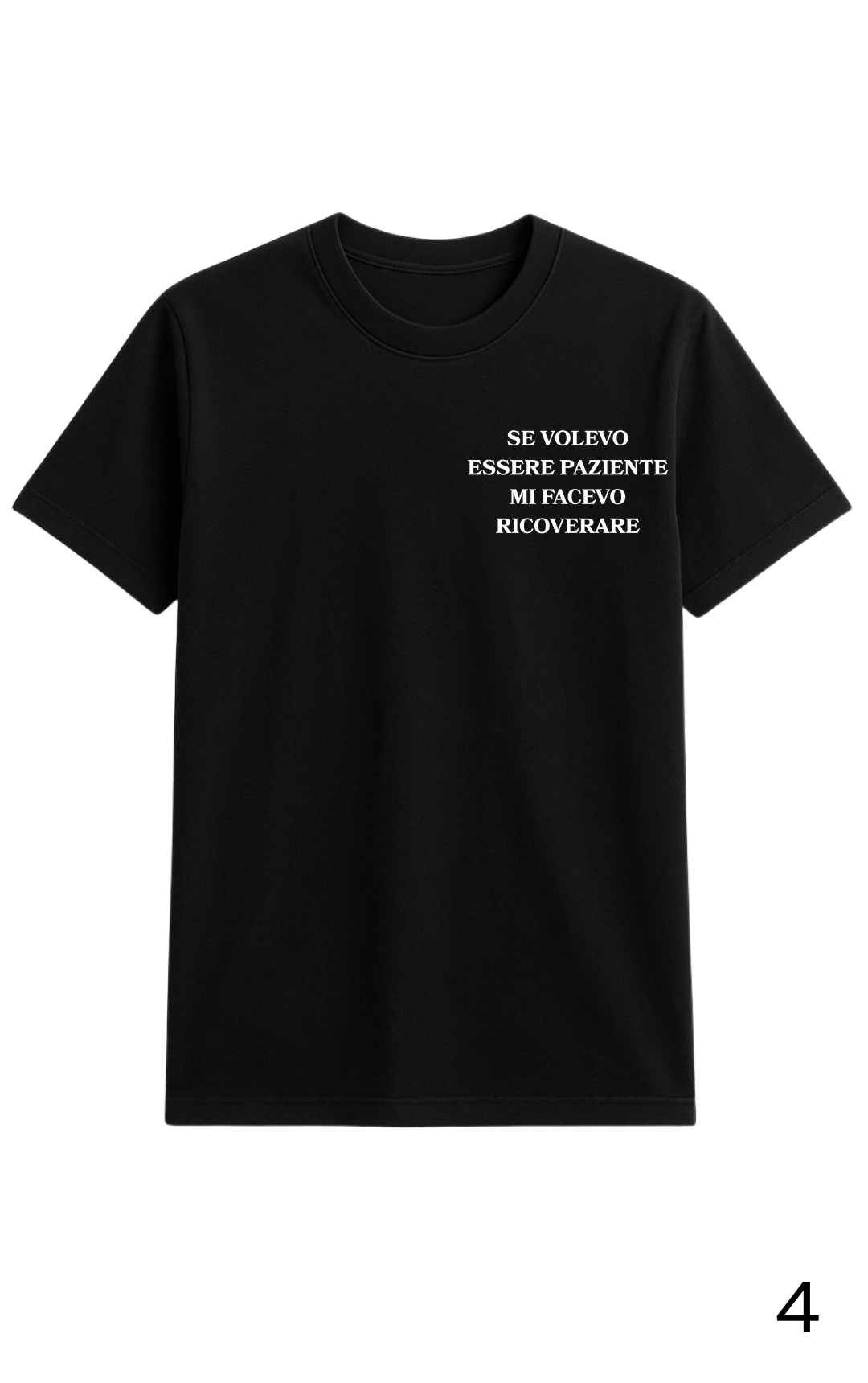 T-SHIRT PERSONALIZZATE NERE