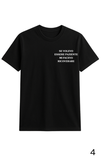 T-SHIRT PERSONALIZZATE NERE