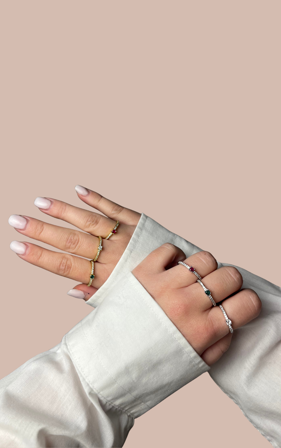 ANELLO mini solitario EMILY