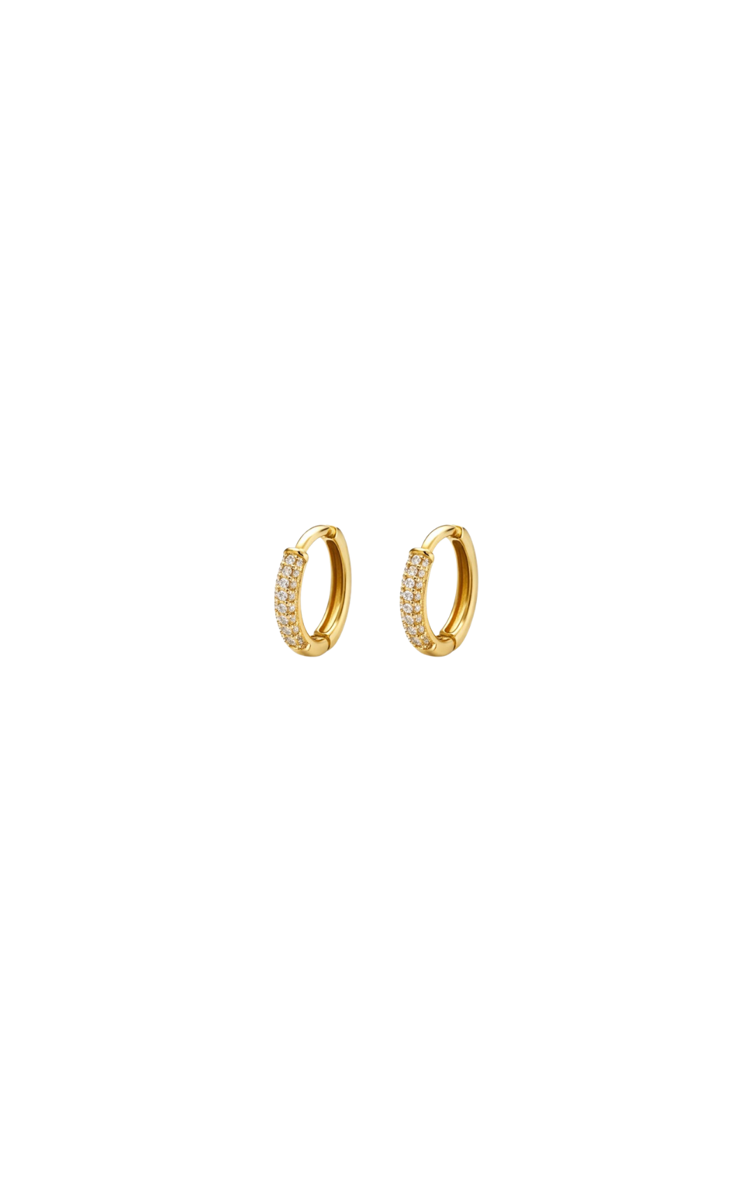 ORECCHINO OVAL DOUBLE