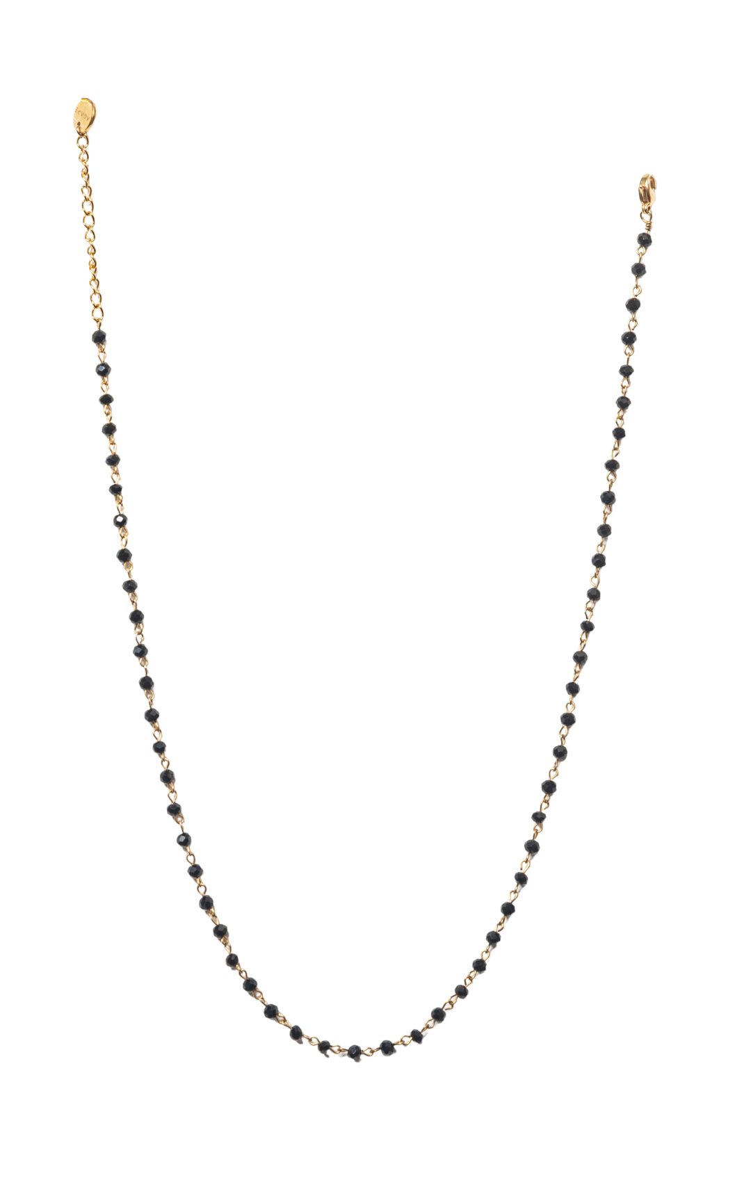 COLLANA PERSONALIZZABILE CRISTALLO BLACK