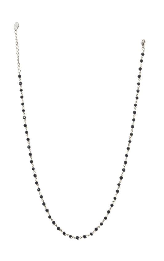 COLLANA PERSONALIZZABILE CRISTALLO BLACK