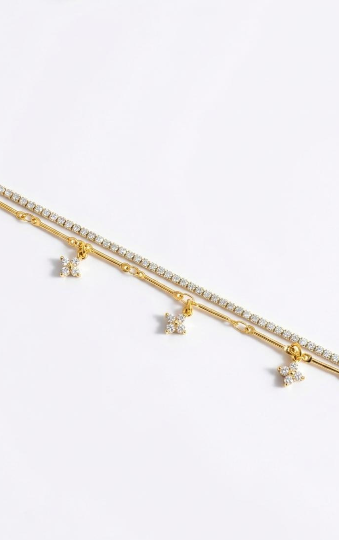 BRACCIALE TENNIS FLORA