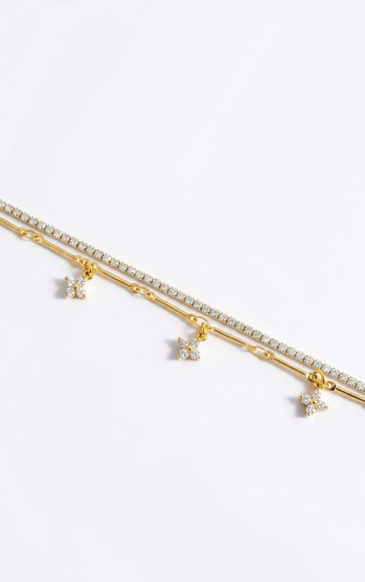 BRACCIALE TENNIS FLORA